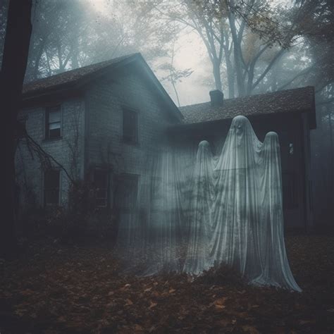 This dwelling is occupied by a witch and her apparitions